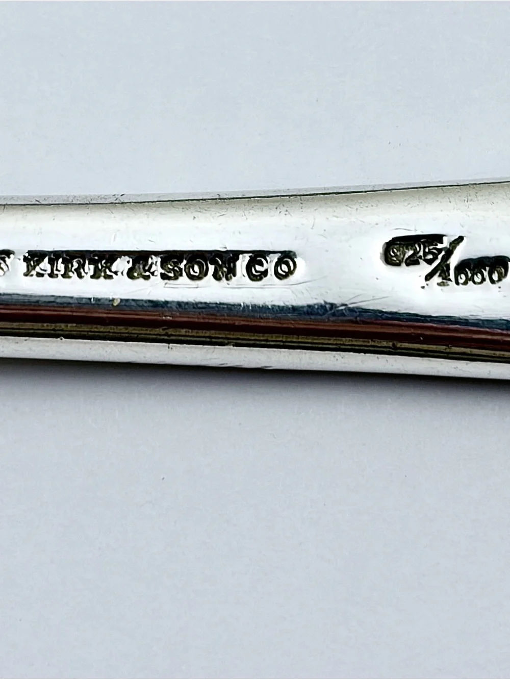 S. Kirk & Son Co. Sterling Silver REPOUSSE Large Serving Fork & Spoon